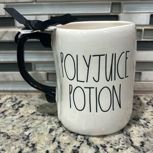 New Rae Dunn Harry Potter LL Polyjuice Potion Double Double Sided 3D Coffee Mug